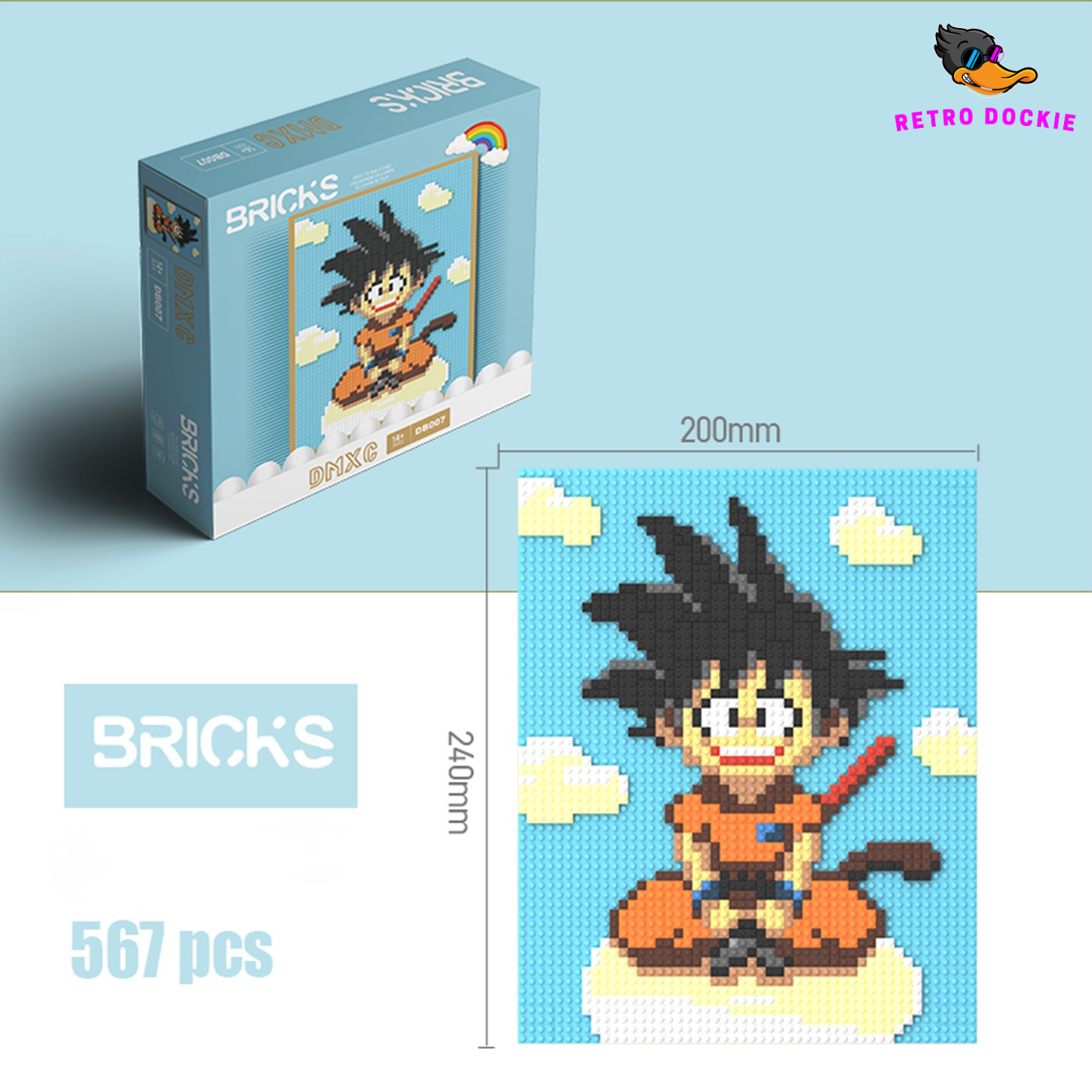 Building Block Art Painting