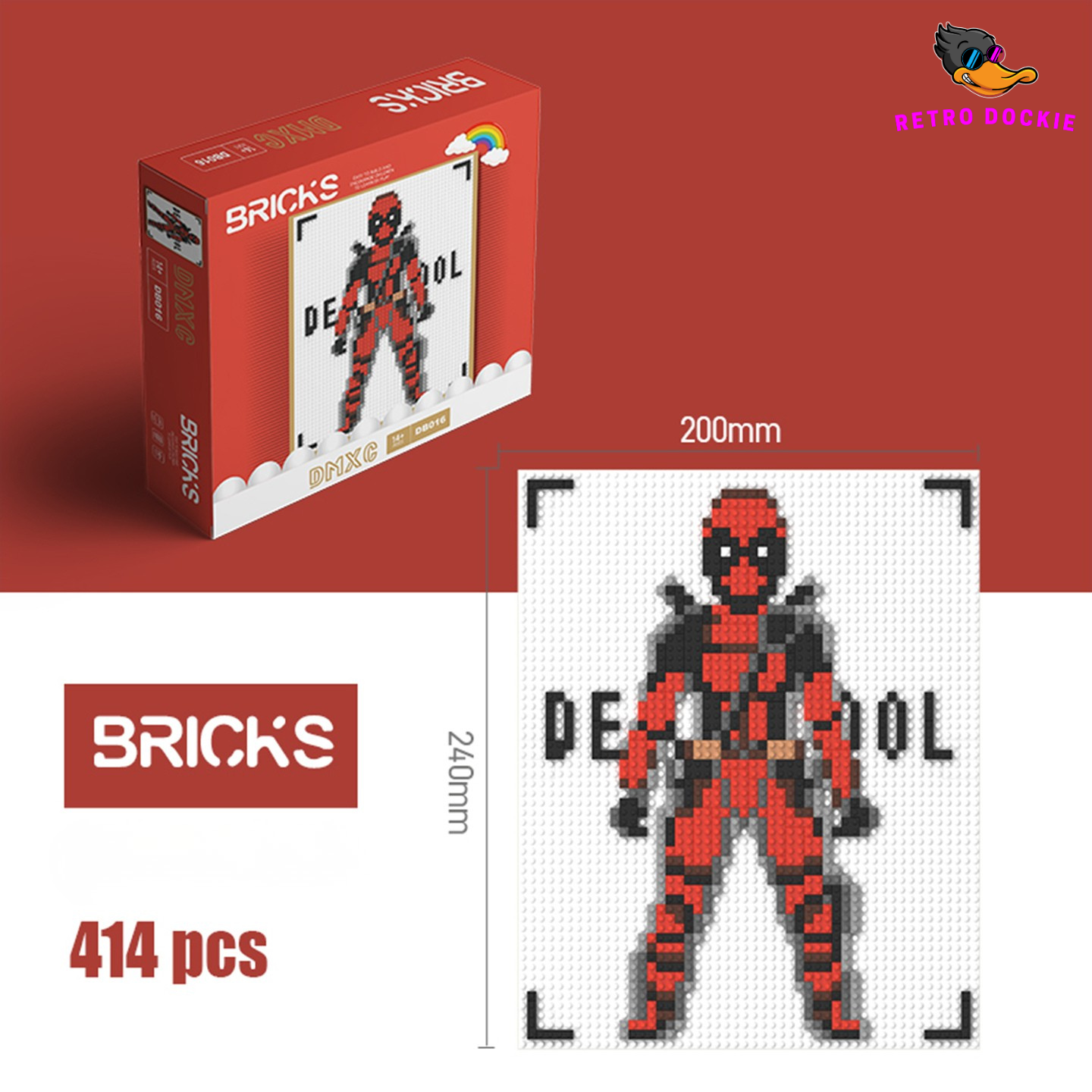 Building Block Art Painting