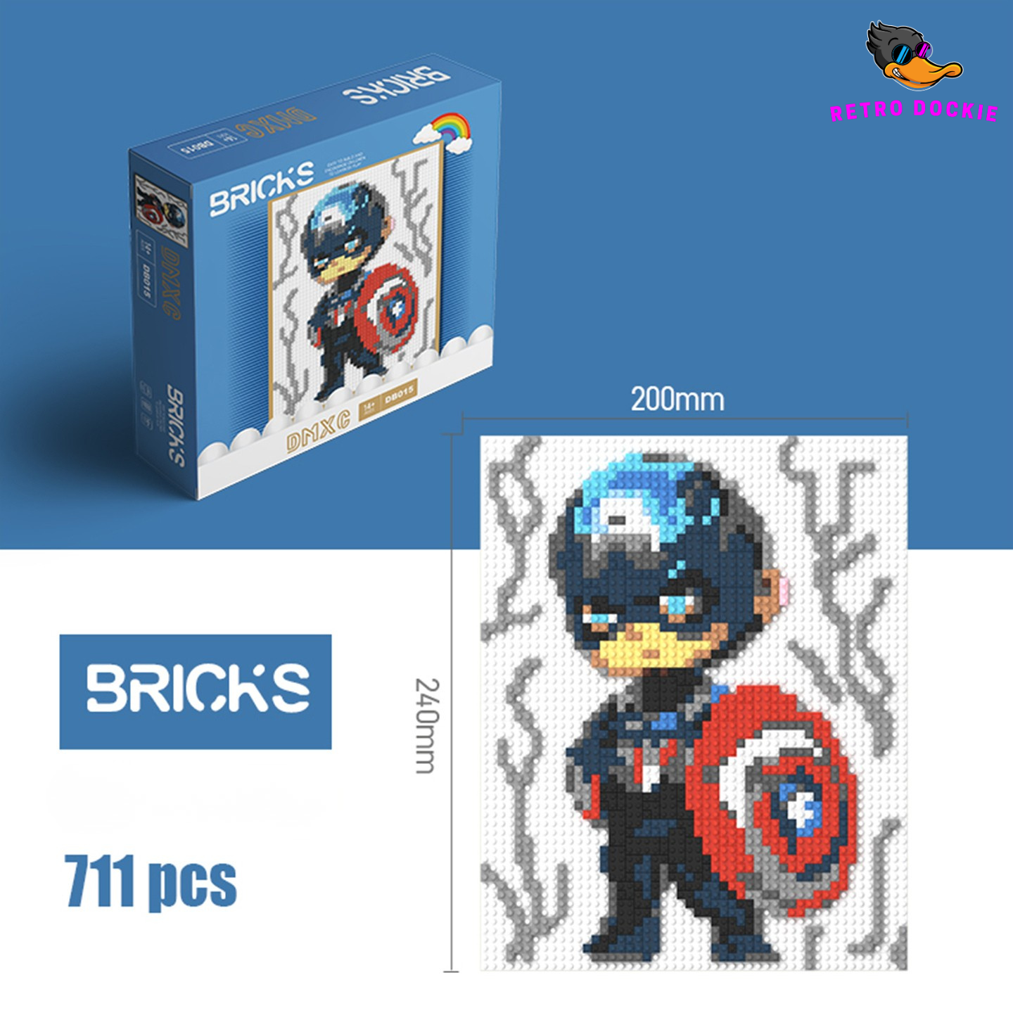 Building Block Art Painting