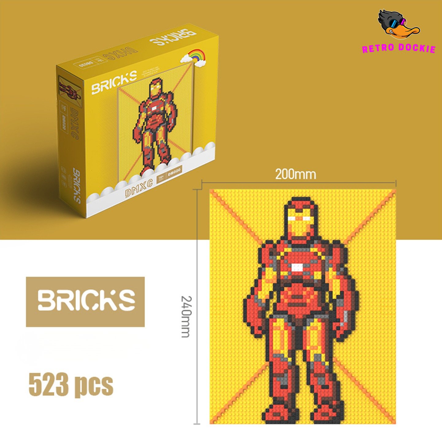 Building Block Art Painting