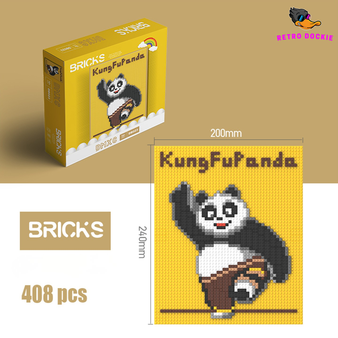 Building Block Art Painting