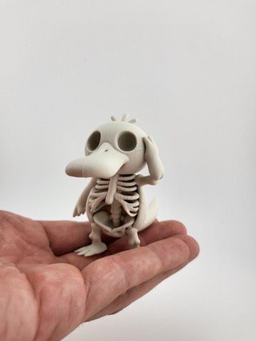 3D Printed Psyduck Skull