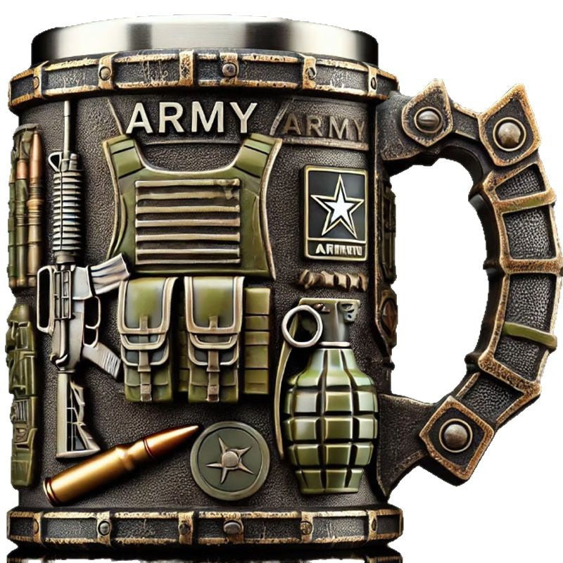 Military Beer Mug