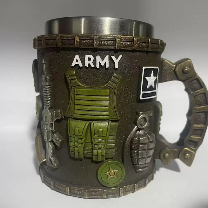 Military Beer Mug