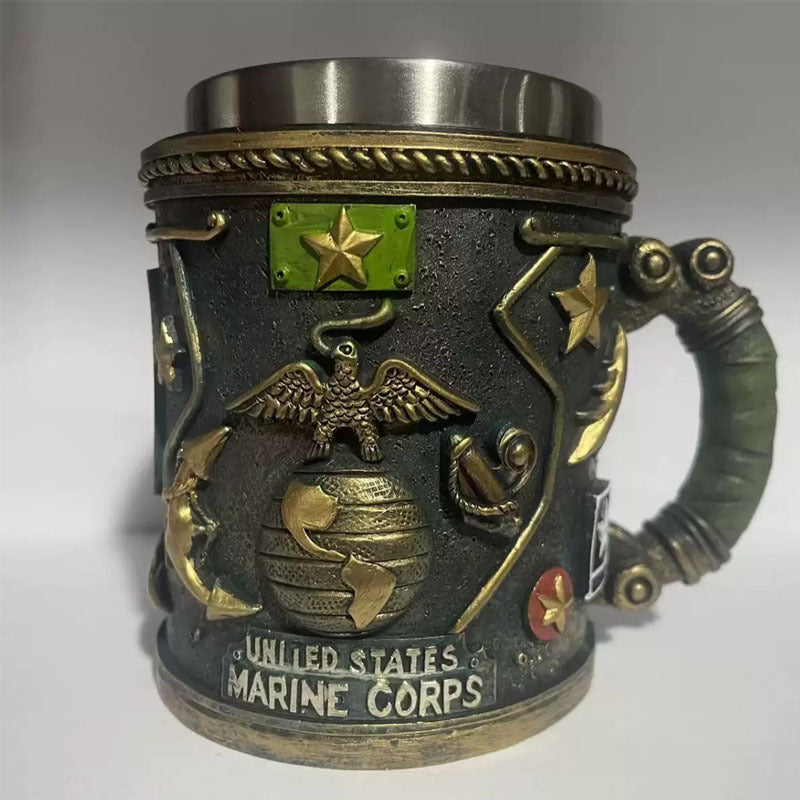 Military Beer Mug