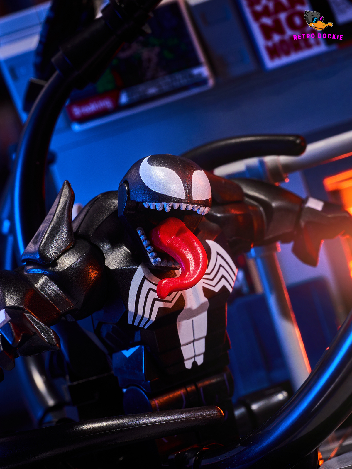 Venom and Spider-Man Fight Scene