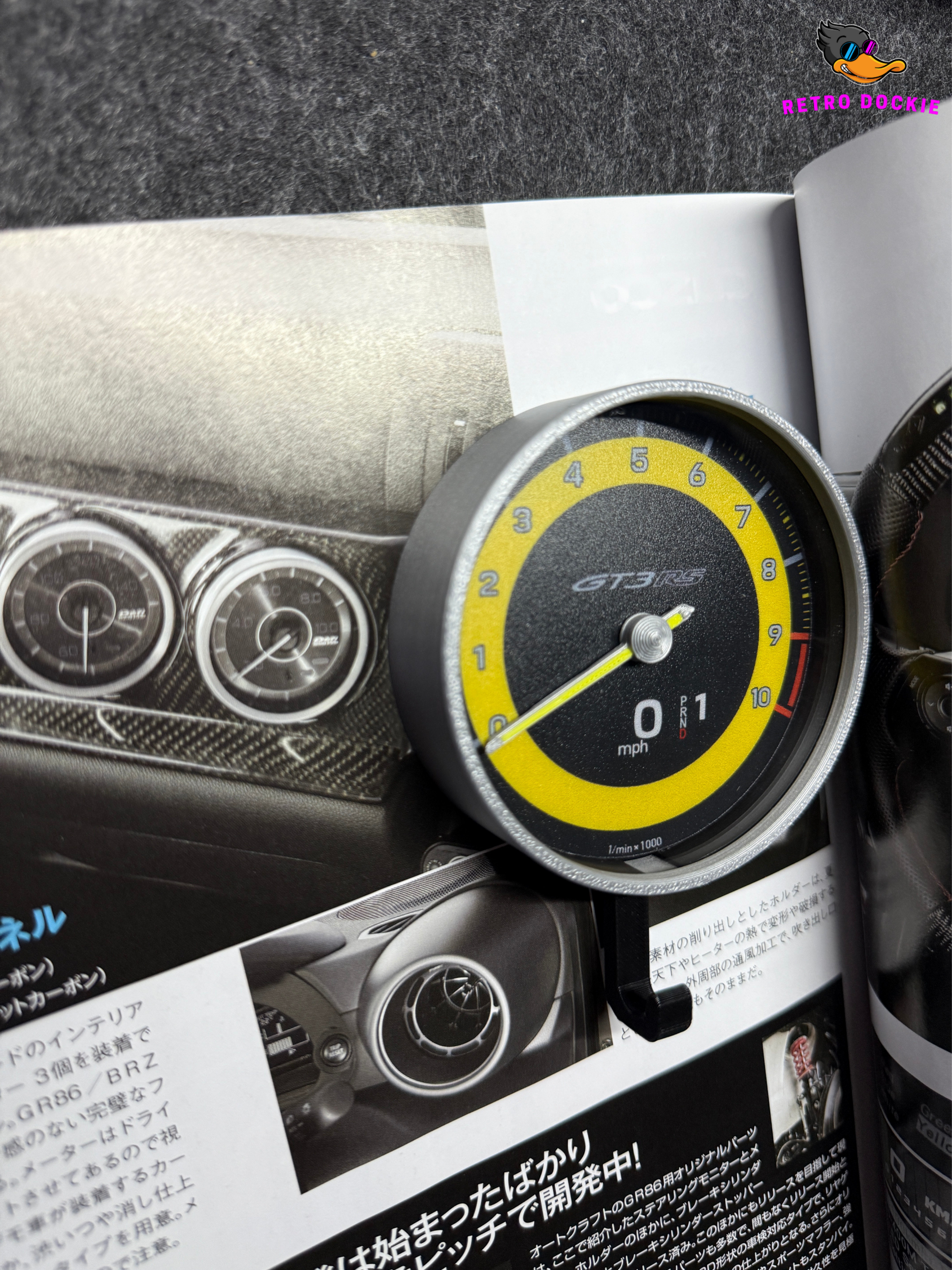 GT3RS Dashboard Key Hook