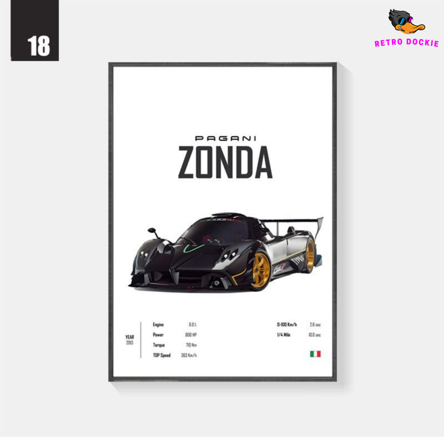 Sports Car Mural