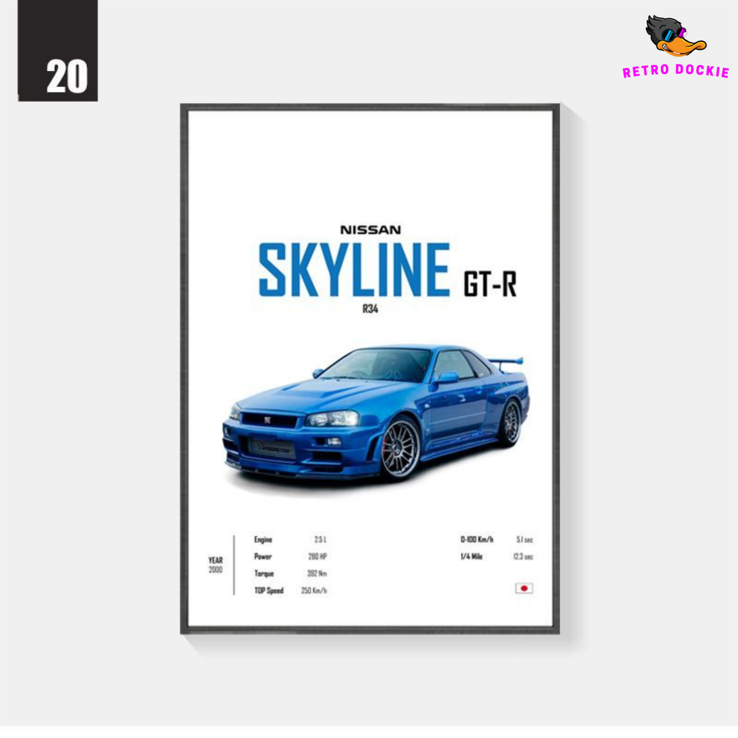 Sports Car Mural