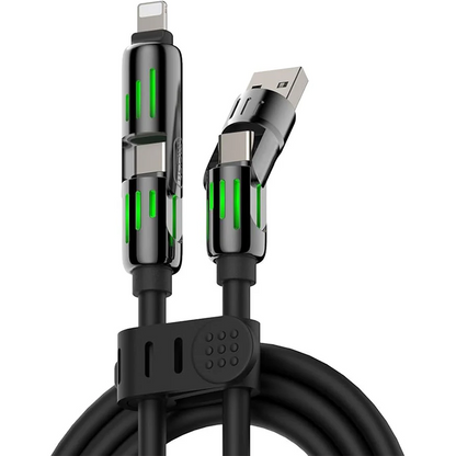 4-in-1 Multi USB Charging Cable 240W 1.5m (5 ft) Pro