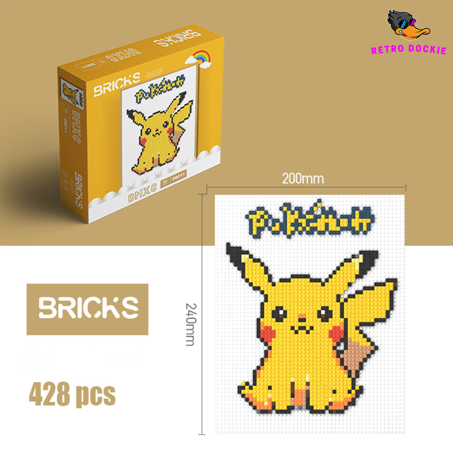 Building Block Art Painting