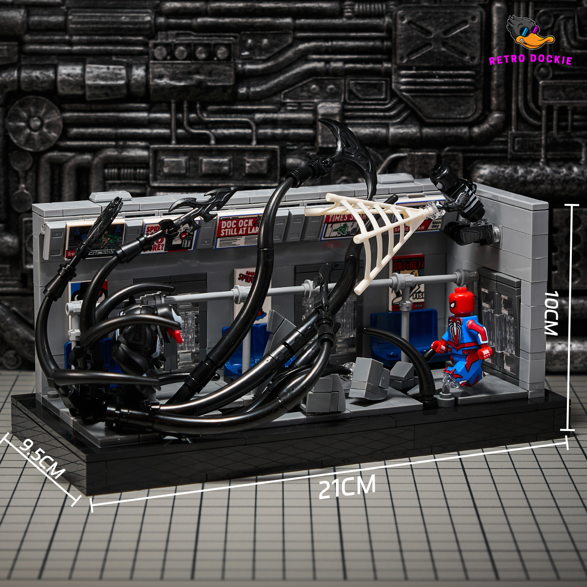 Venom and Spider-Man Fight Scene