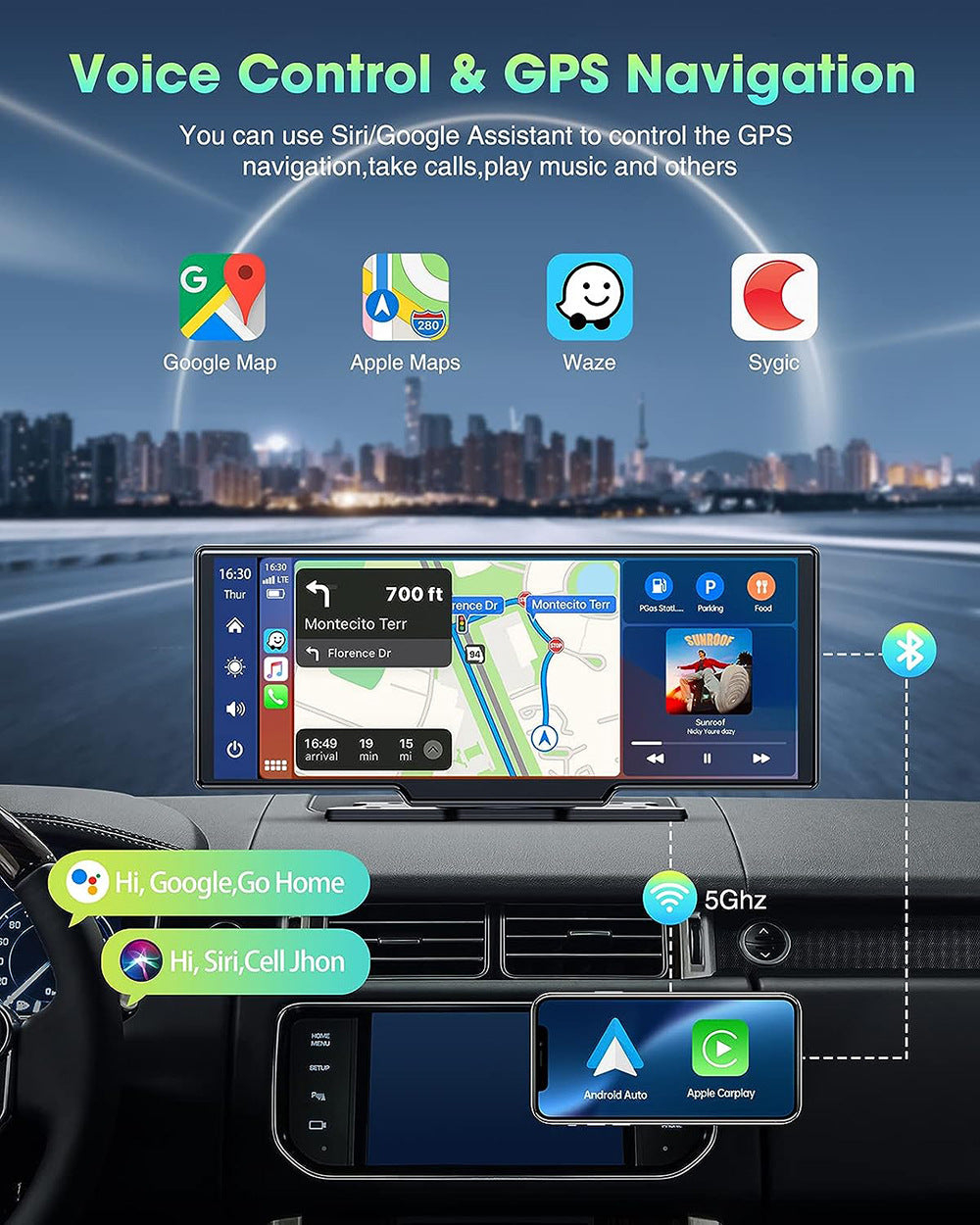 CarPlay Car Screen