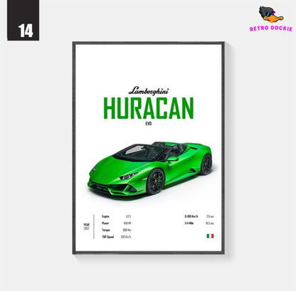 Sports Car Mural