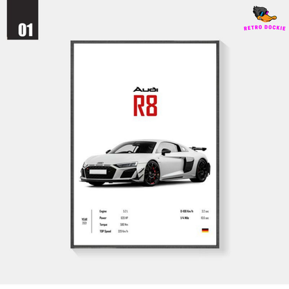 Sports Car Mural
