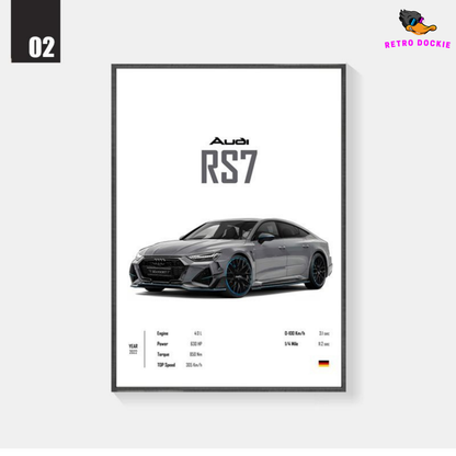 Sports Car Mural