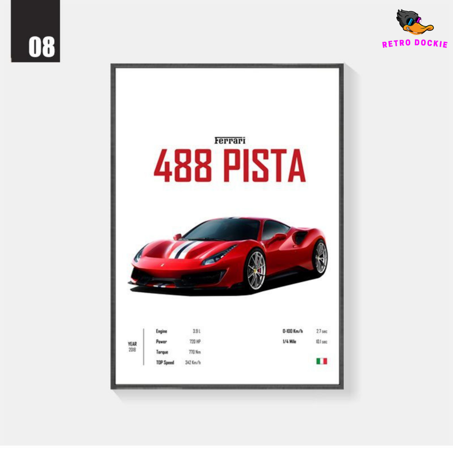 Sports Car Mural