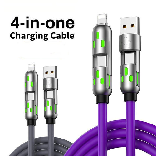 4-in-1 Multi USB Charging Cable 240W 1.5m (5 ft) Pro