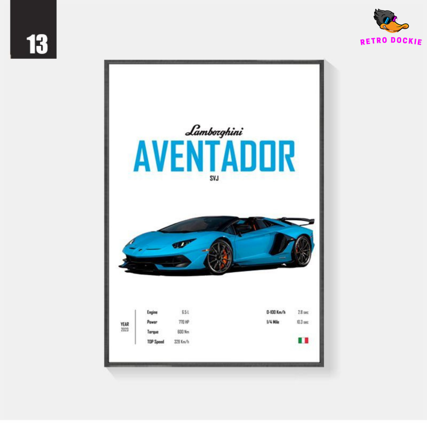 Sports Car Mural