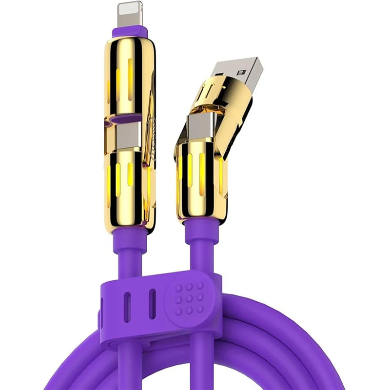 4-in-1 Multi USB Charging Cable 240W 1.5m (5 ft) Pro