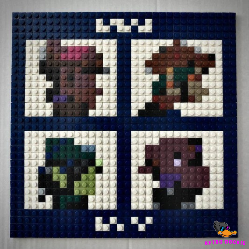 022 Buildable Brick Art