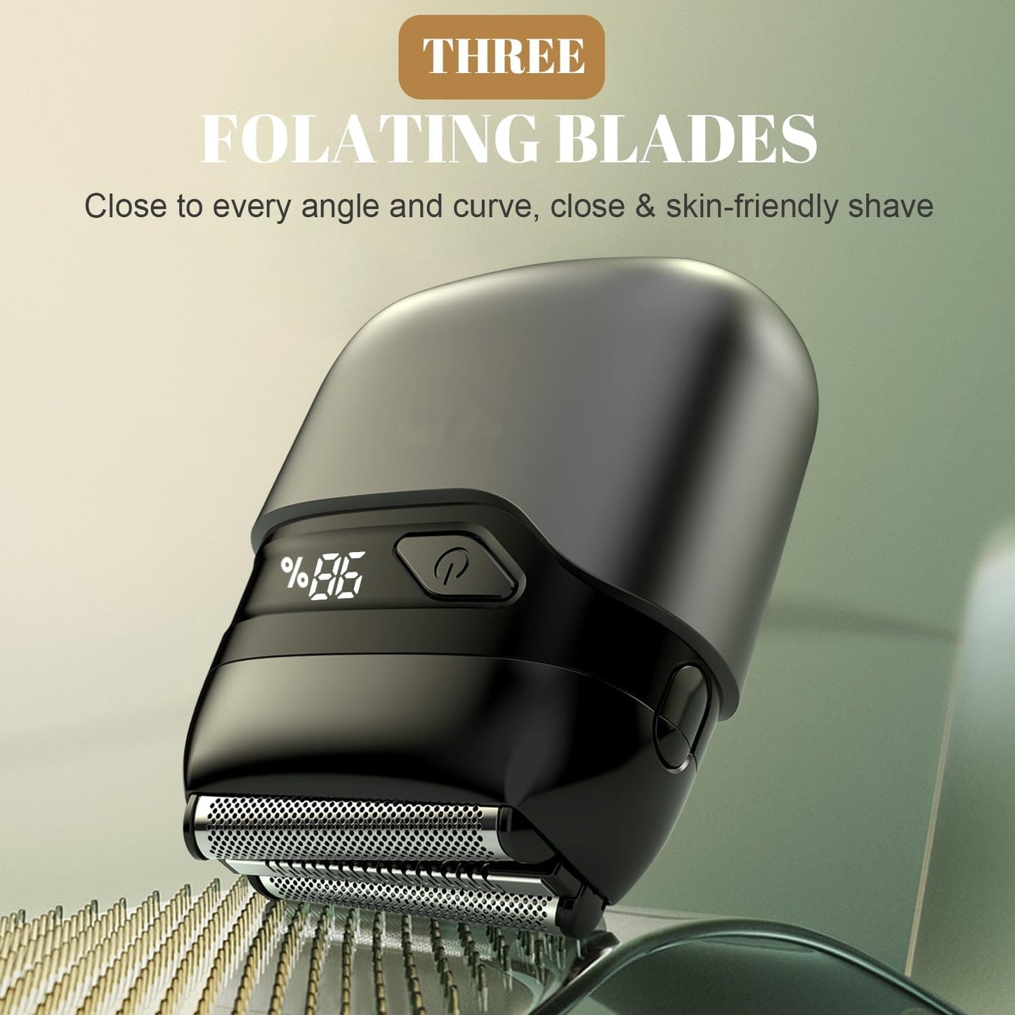 ✨ Mini Electric Foil Shaver--Smooth Shaving Anytime, Anywhere