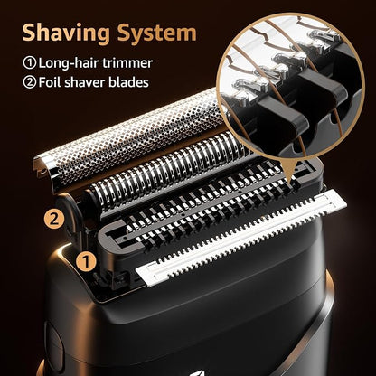 ✨ Mini Electric Foil Shaver--Smooth Shaving Anytime, Anywhere