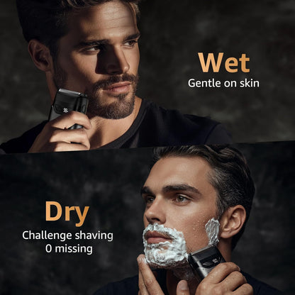 ✨ Mini Electric Foil Shaver--Smooth Shaving Anytime, Anywhere