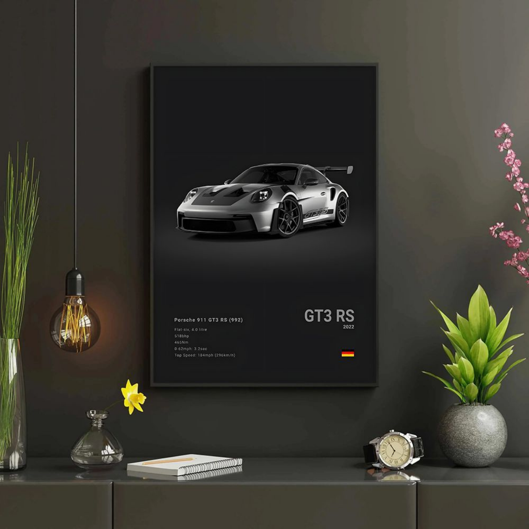 Sport Car Decorative Painting