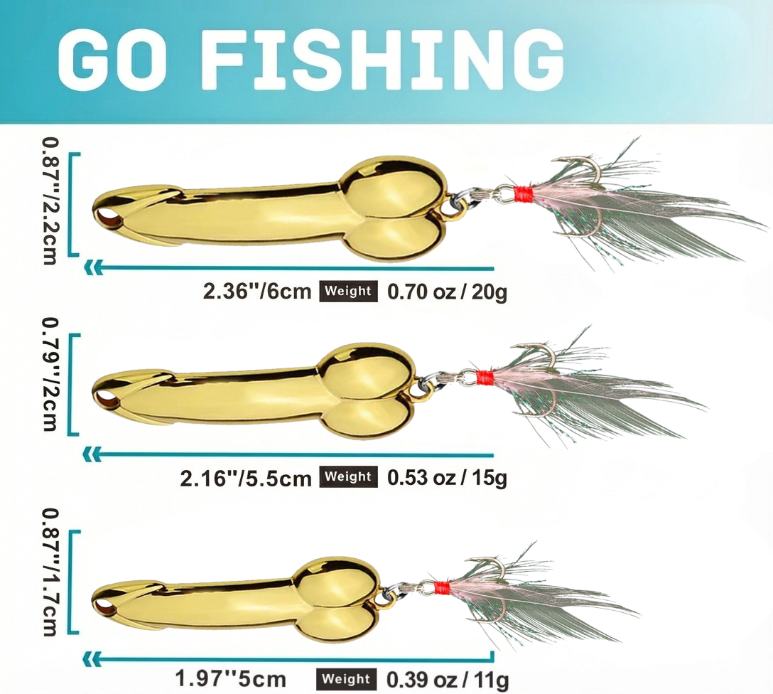 Metal Dick Fishing Bait (Female Fish Killer)