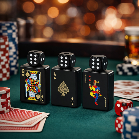 🎉Buy 1 Get 1 Free🎲Windproof Poker Dice Rotating Cigar Lighter