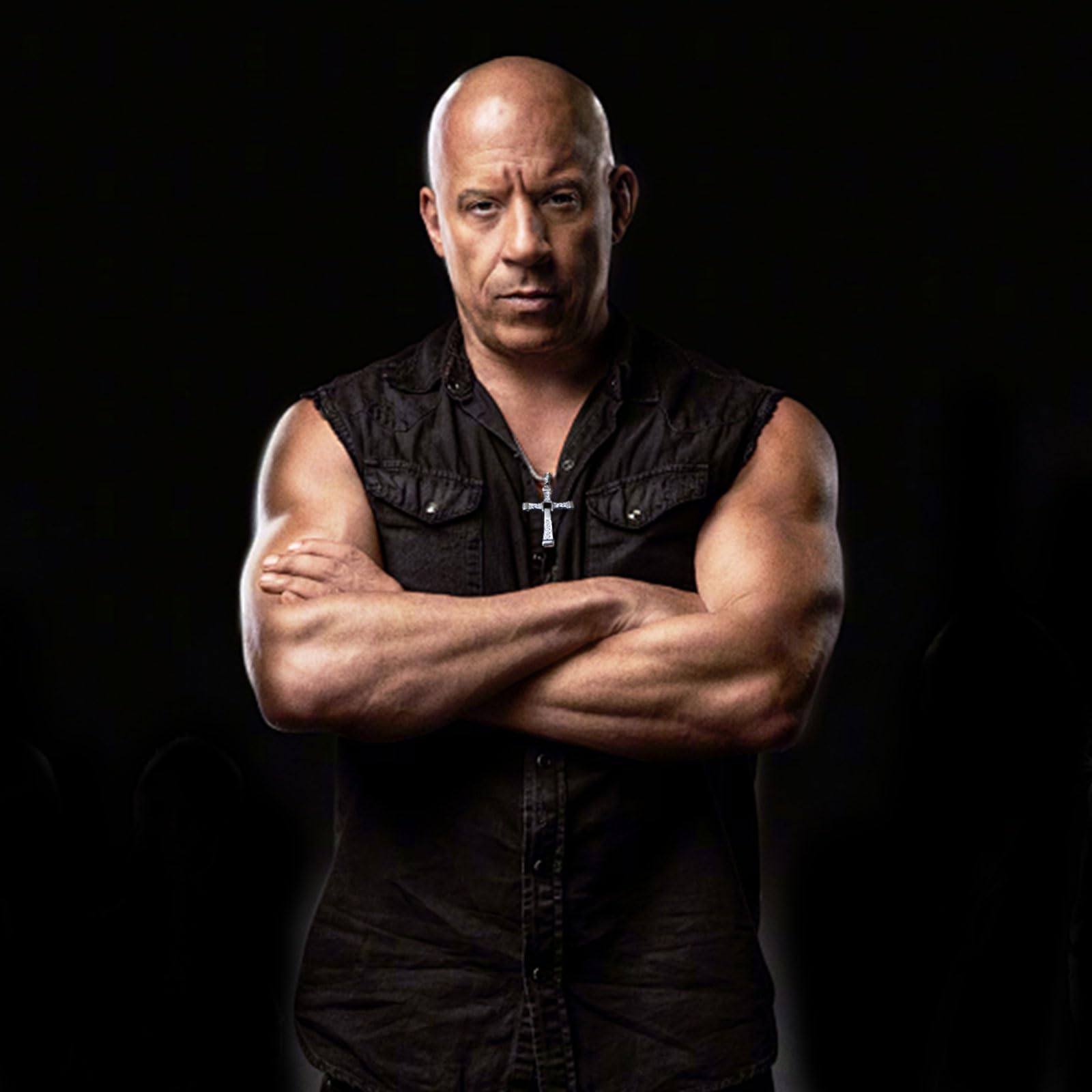 Fast and Furious Necklace, Cross Necklace for Friends and Family