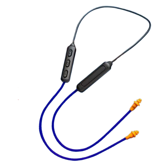 Noise Reduction Wireless Neckband Headphones