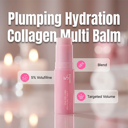 ✨Pink Collagen Balm – 5% Volufiline + collagen. Targets hollow areas, restores volume. Like a pillow for your face. Last day – stack up! 🛍️💎