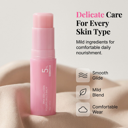 ✨Pink Collagen Balm – 5% Volufiline + collagen. Targets hollow areas, restores volume. Like a pillow for your face. Last day – stack up! 🛍️💎
