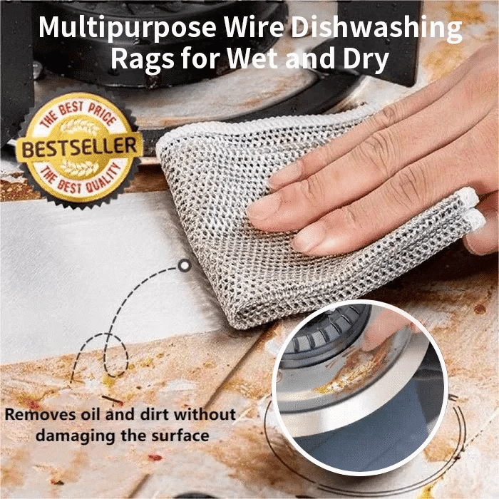 🔥Multipurpose Thread Miracle Cleaning Cloths