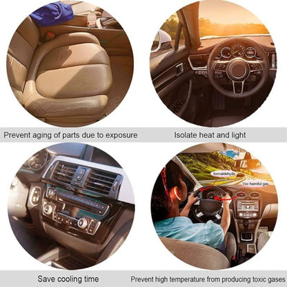 ☂️ Umbrella Windshield Sun Shade – Foldable UV & Heat Protection for Cars