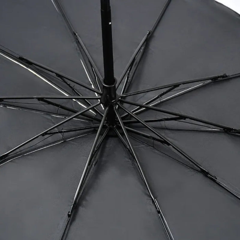 ☂️ Umbrella Windshield Sun Shade – Foldable UV & Heat Protection for Cars