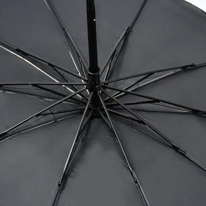 ☂️ Umbrella Windshield Sun Shade – Foldable UV & Heat Protection for Cars
